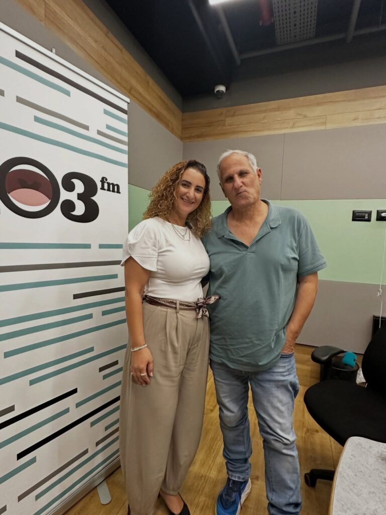 הילה קניג ואמנון רגב באולפן 103FM